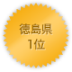徳島県 1位