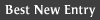Best New Entry