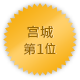 宫城 第一位